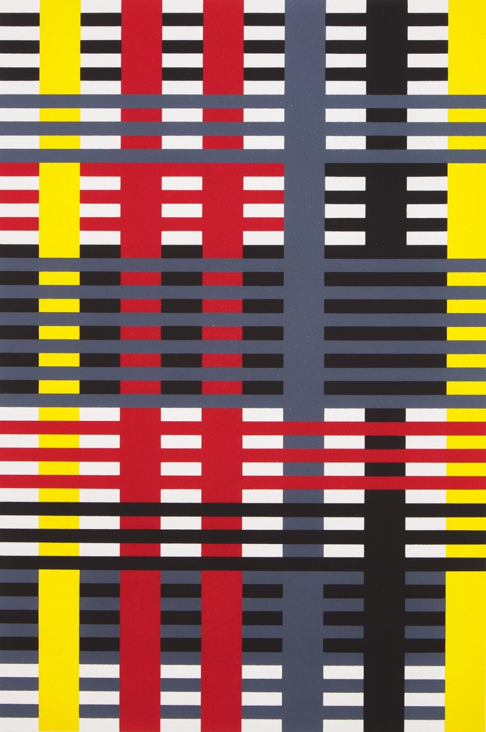 Anni Albers comparable auction result: anni albers american german 1899 1994 study for an unexecuted wall hanging from connections 1926 1983