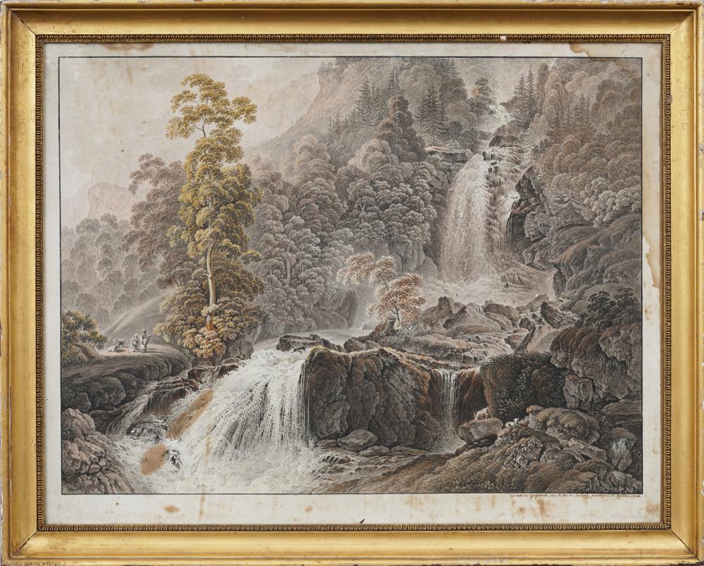heinrich rieter 1751 1818 antique print cascade du giessbach sur le lac de brientz · Curated Gallery Auctions · 2025-12-07 Heinrich Rieter comparable auction result: heinrich rieter 1751 1818 antique print cascade du giessbach sur le lac de brientz