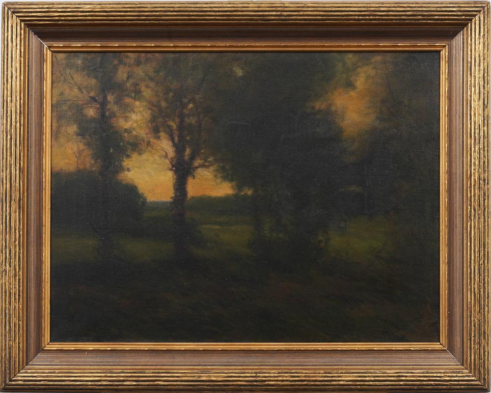 paul cornoyer 1864 1923 american impressionist large sunset landscape framed oil painting · Curated Gallery Auctions · 2025-12-07 Paul Cornoyer comparable auction result: paul cornoyer 1864 1923 american impressionist large sunset landscape framed oil painting