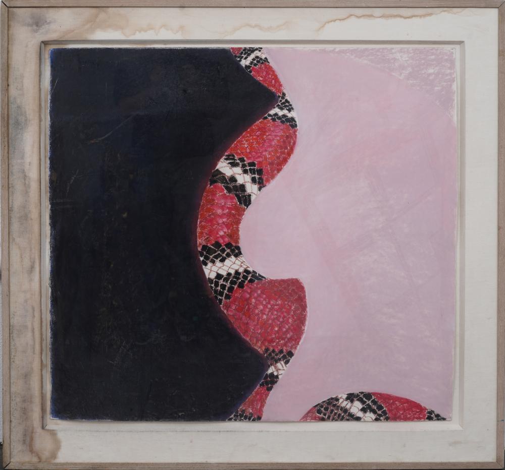 susan crile born 1942 vintage american modernist mixed media large exhibited oil pastel · Curated Gallery Auctions · 2025-12-07 Susan Crile comparable auction result: susan crile born 1942 vintage american modernist mixed media large exhibited oil pastel