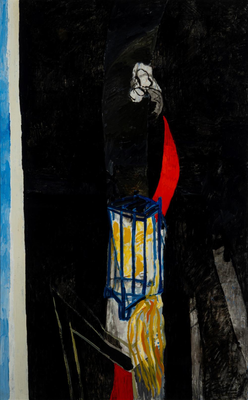 Alberto Gianquinto comparable auction result: alberto gianquinto venezia 1929 jesolo 2003 la gabbia e la fiaccola 1965