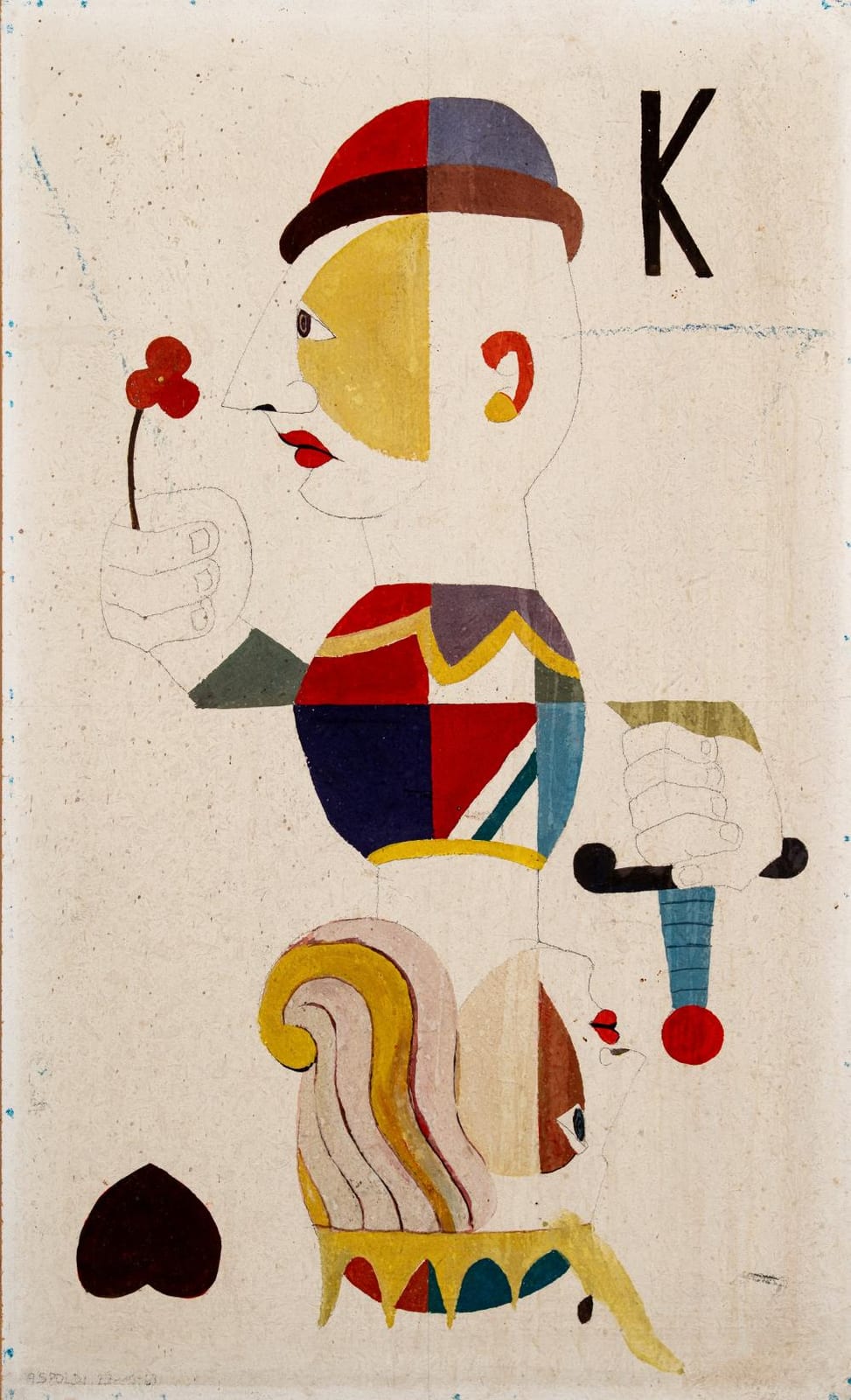 Aldo Spoldi comparable auction result: aldo spoldi crema 1949 untitled