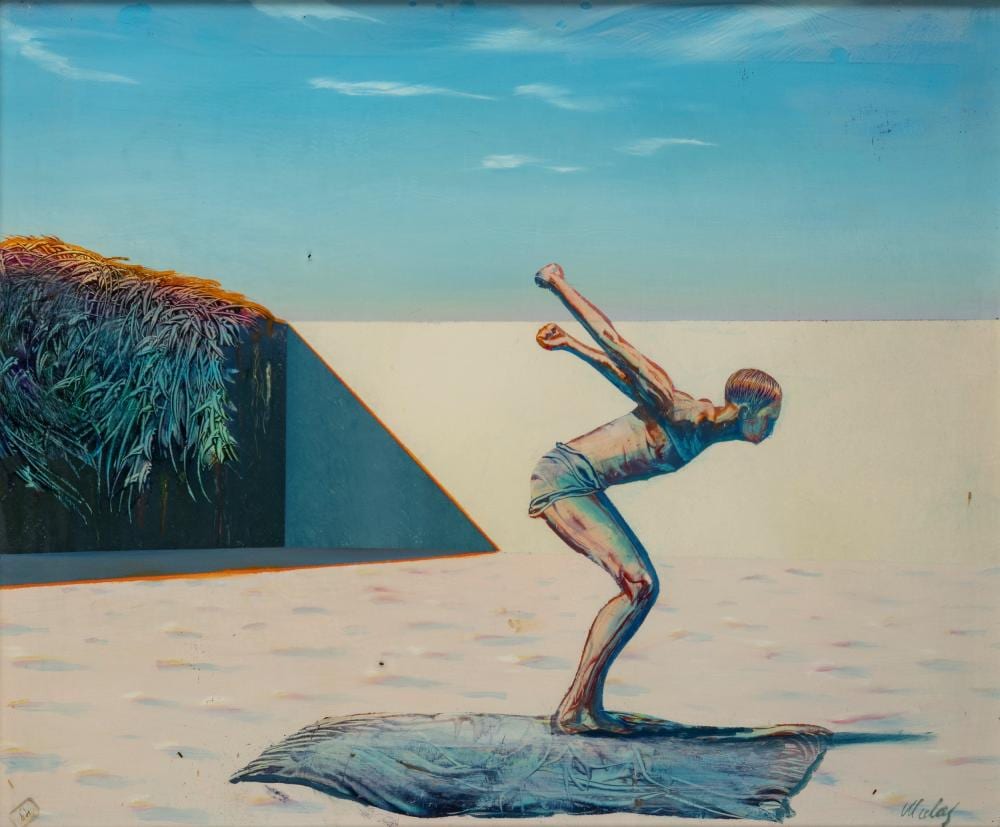 Franco Mulas comparable auction result: franco mulas roma 1938 2023 uno spazio per l uomo 1970