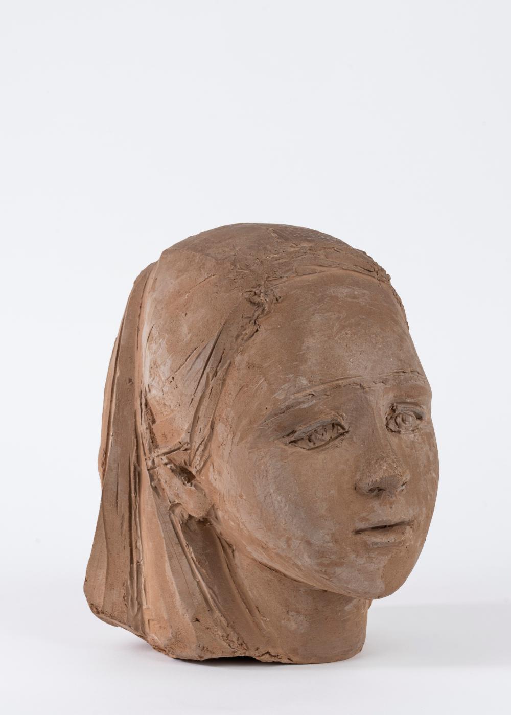 Maria Lai comparable auction result: maria lai ulassai 1919 cardedu 2013 girl s face 60s