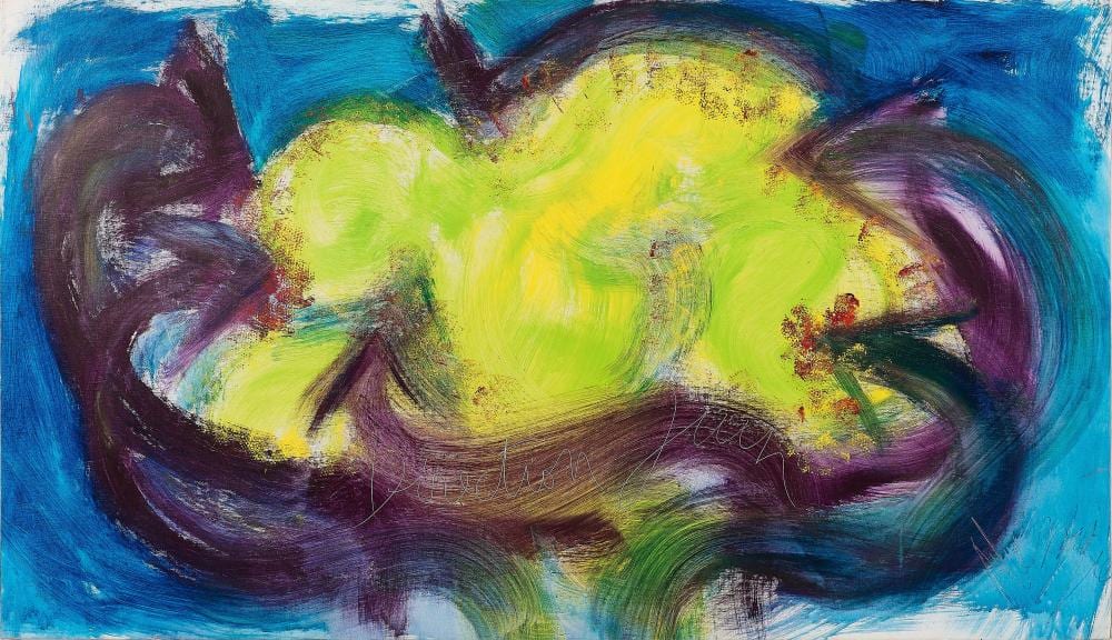 Jean Messagier comparable auction result: jean messagier