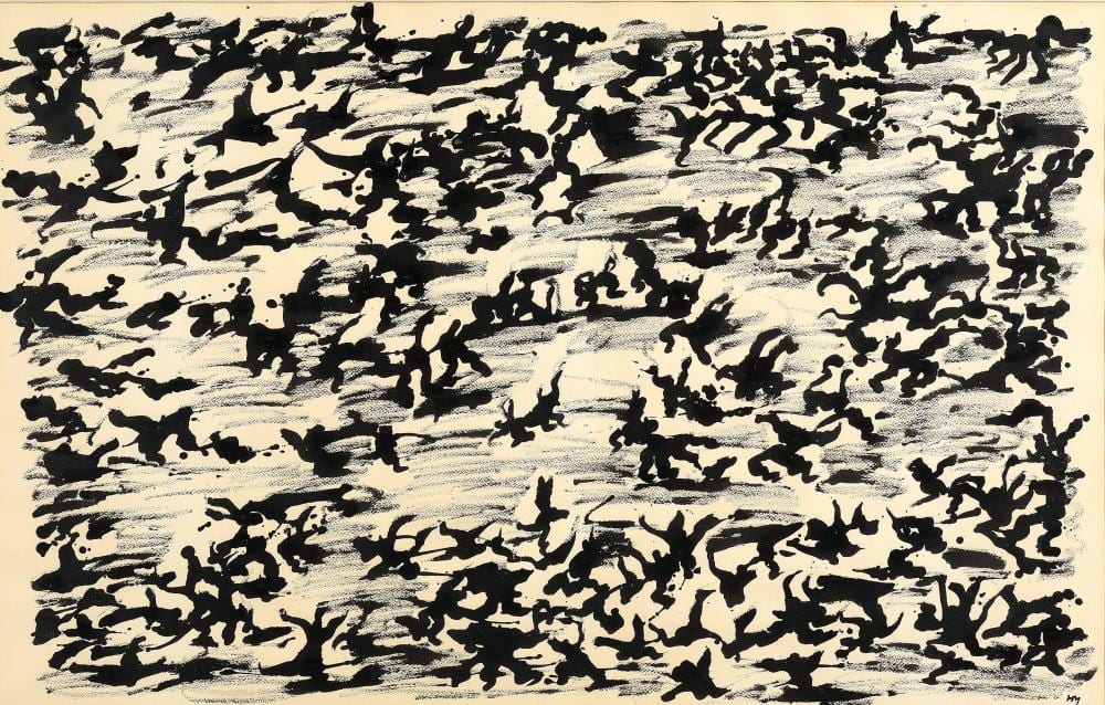 Henri Michaux comparable auction result: henri michaux