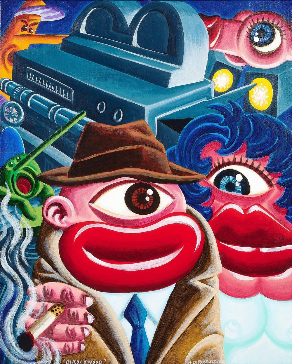 Hervé Di Rosa comparable auction result: herv di rosa