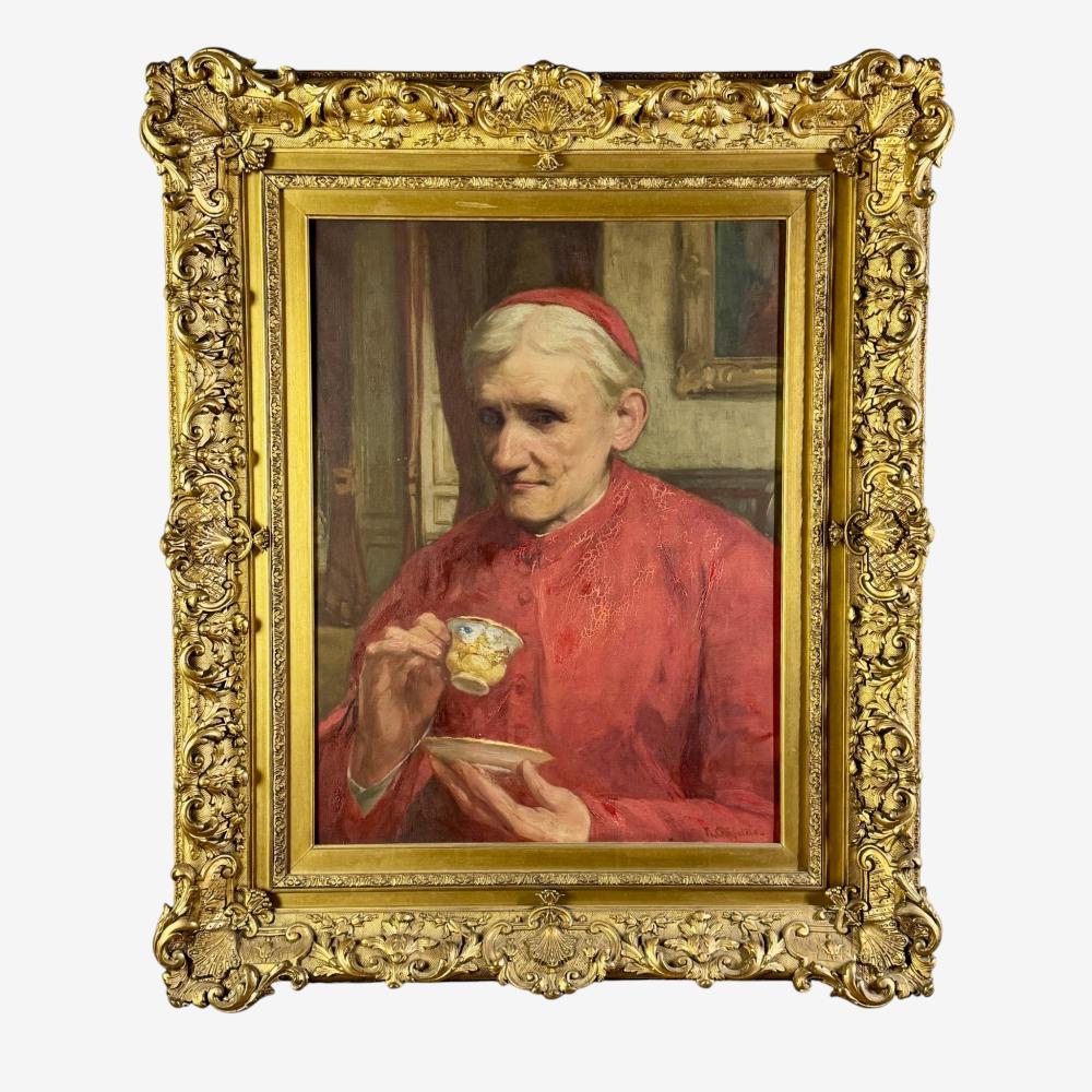 Richard Creifelds comparable auction result: the cardinal oil by richard creifelds