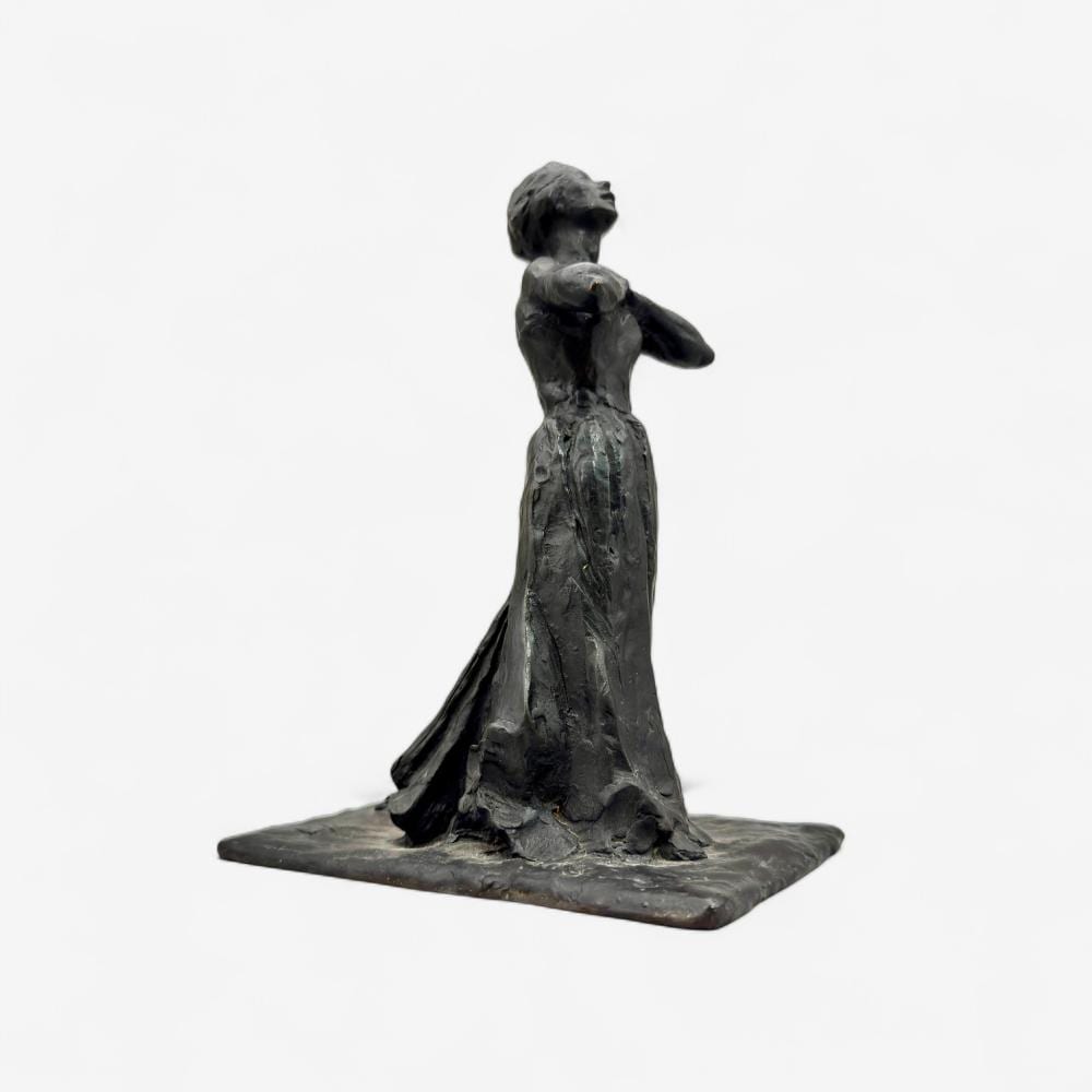 brobnze figure by aaron shikler · Caza Sikes · 2025-12-09 Aaron Shikler comparable auction result: brobnze figure by aaron shikler