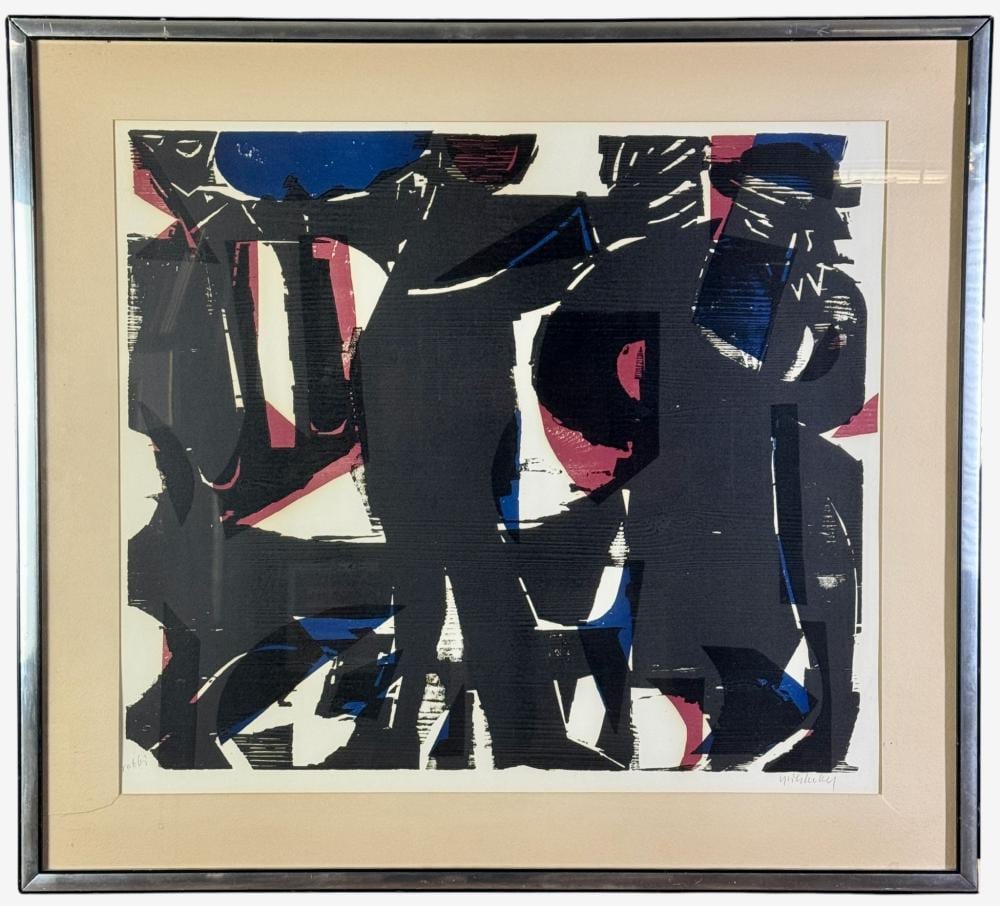 Helmut Grieshaber comparable auction result: hap grieshaber german 1909 1981 lithograph