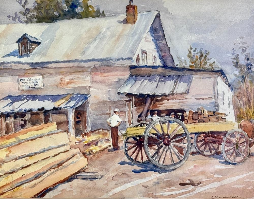 Emma Mendenhall comparable auction result: emma mendenhall cincinnati 1873 1964