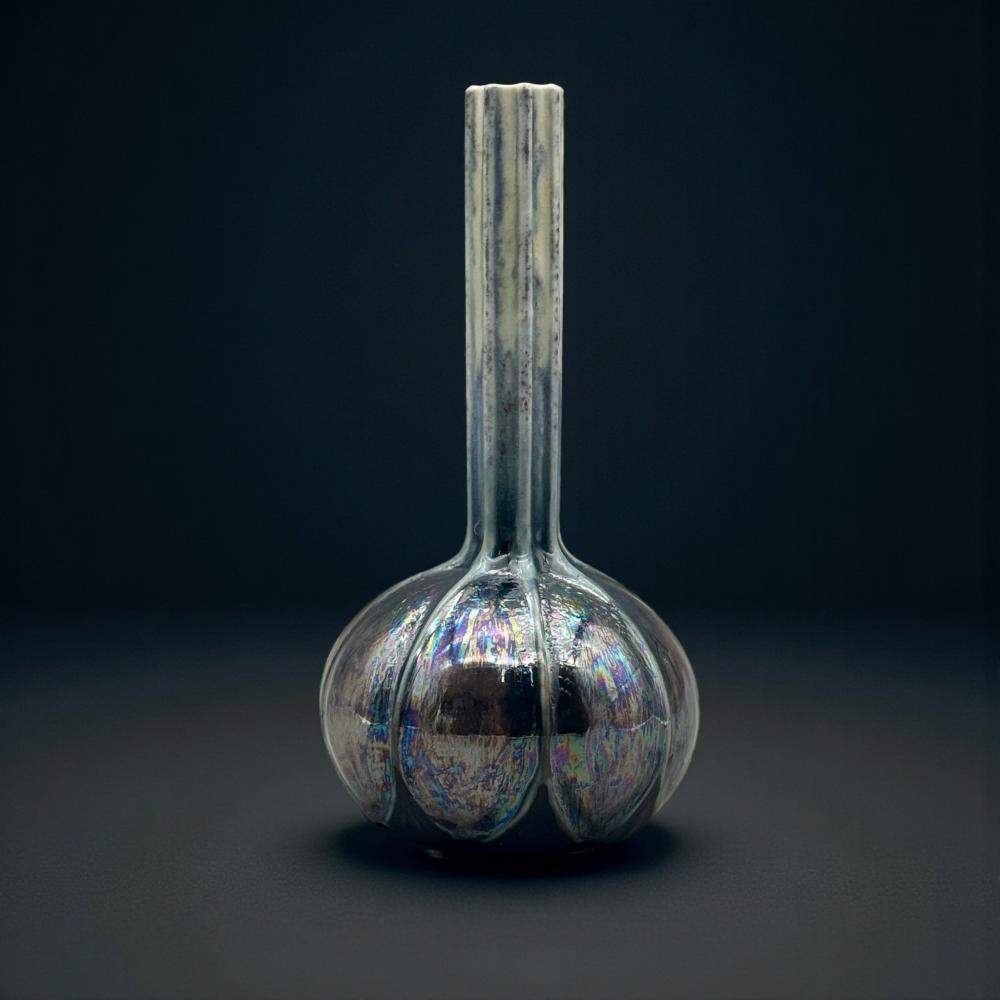 Taxile Doat comparable auction result: taxile doat for university city pottery gourd shaped vase