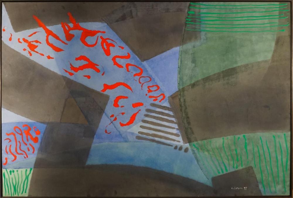 Willem De Looper comparable auction result: willem de looper dutch american 1932 2009 untitled acrylic on board 40 1 2 x 60 in 102 9 x 152 4 cm frame 41 x 51 in 104 1 x 129 5 cm