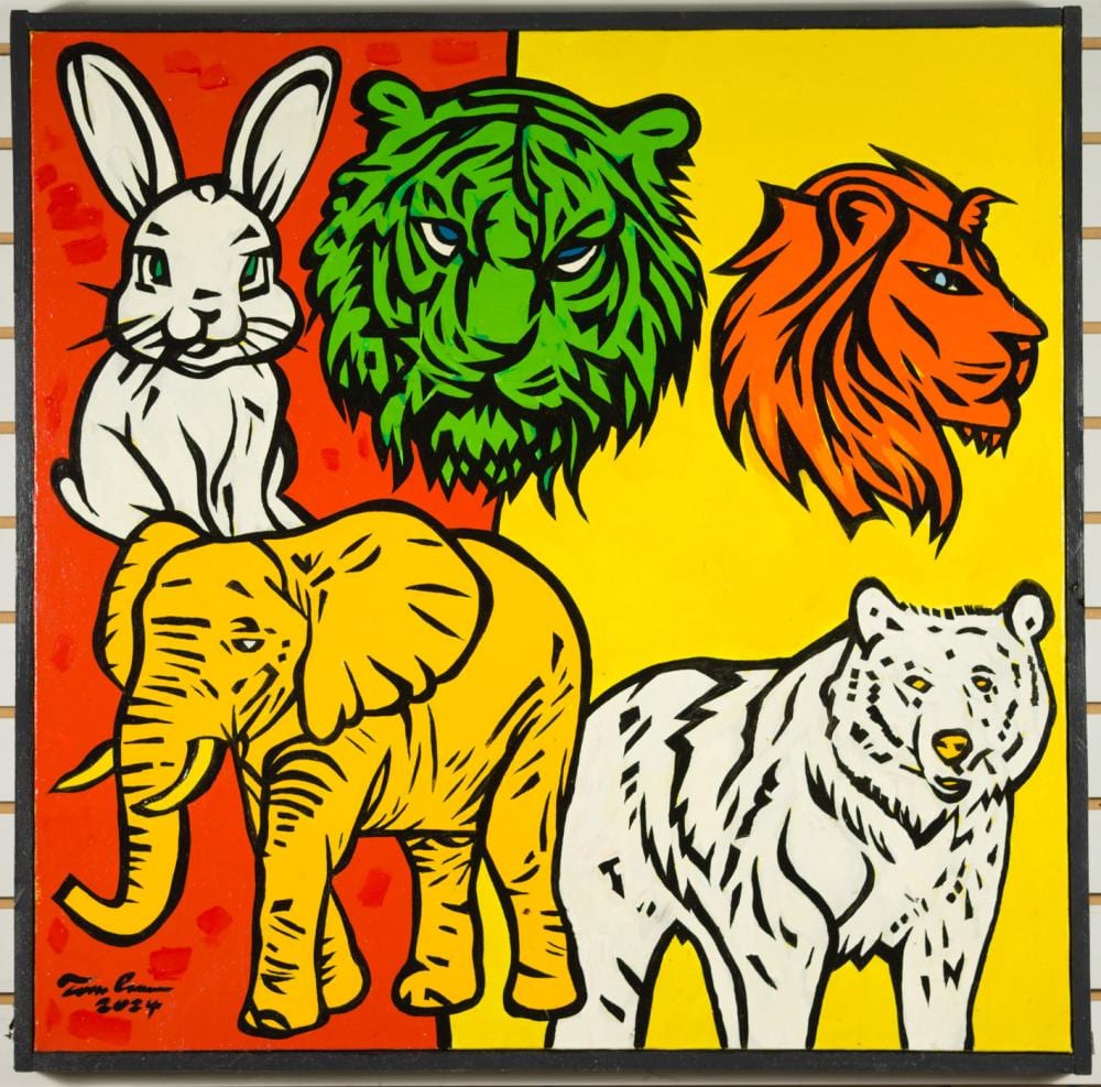 Tom Cramer comparable auction result: tom cramer oil on canvas