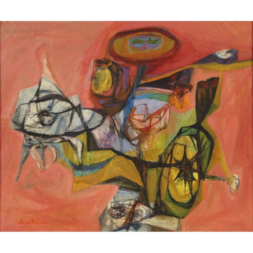 Edward Millman comparable auction result: edward millman american 1907 1964