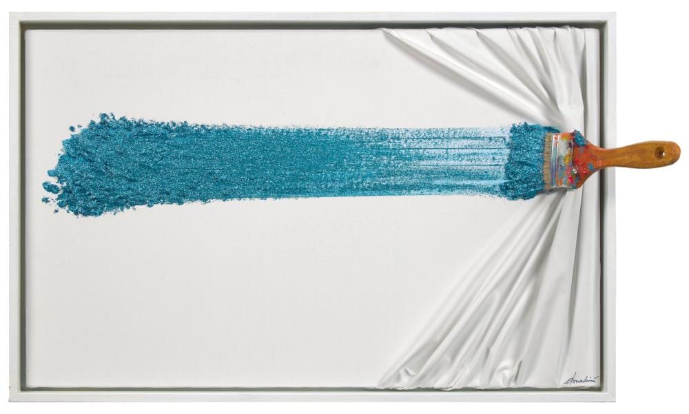 Jean-Paul Donadini comparable auction result: jean paul donadini french b 1951 brosse arret e turquoise 2023