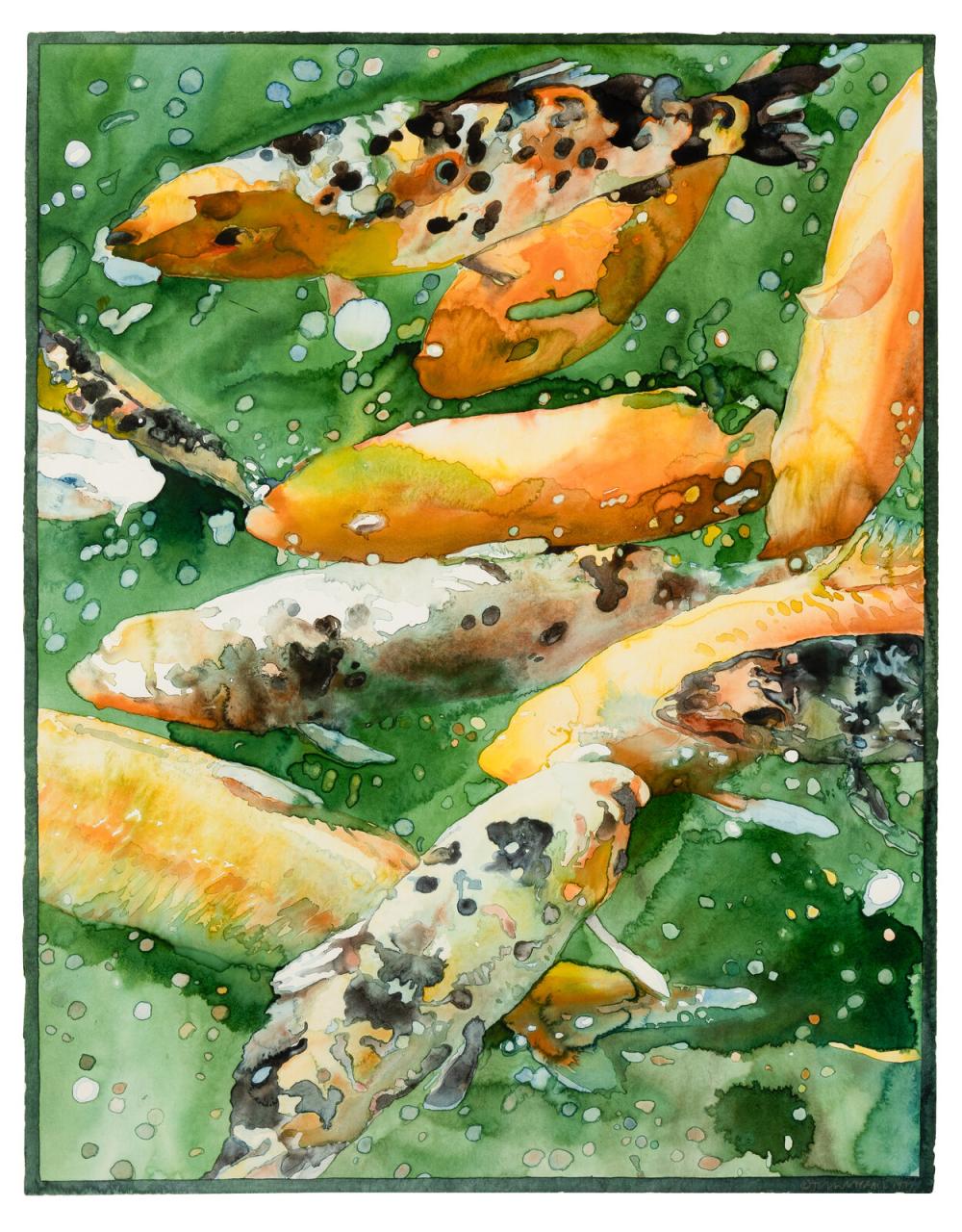 joseph raffael american 1933 2021 fish in spring water 1979 · Freeman’s · 2025-12-12 Joseph Raffael comparable auction result: joseph raffael american 1933 2021 fish in spring water 1979