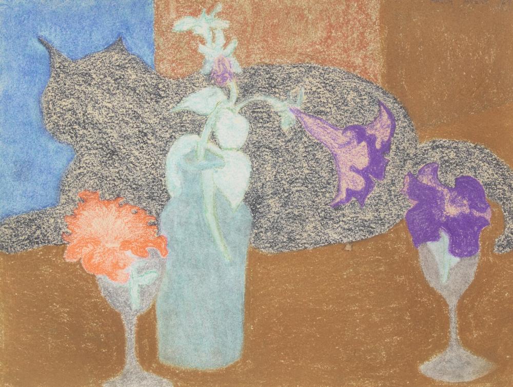 March Avery comparable auction result: march avery american b 1932 sumi and still life 1969