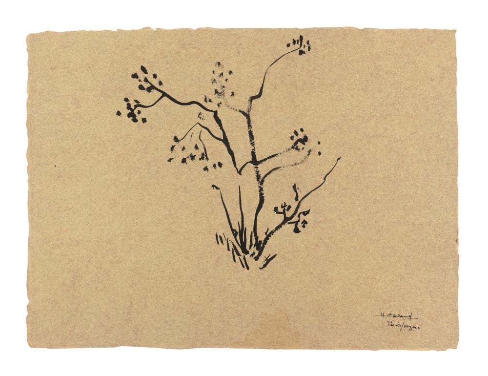 Huguette Caland comparable auction result: huguette caland liban 1931 2019 untitled