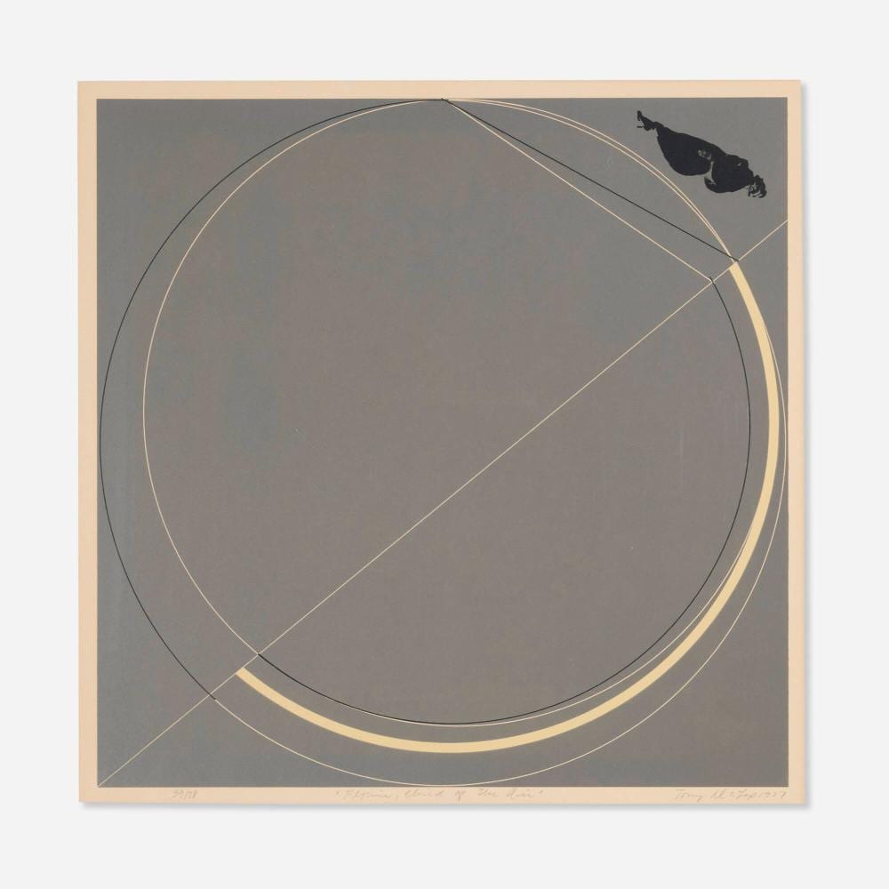 Tony DeLap comparable auction result: tony delap florine child of the air