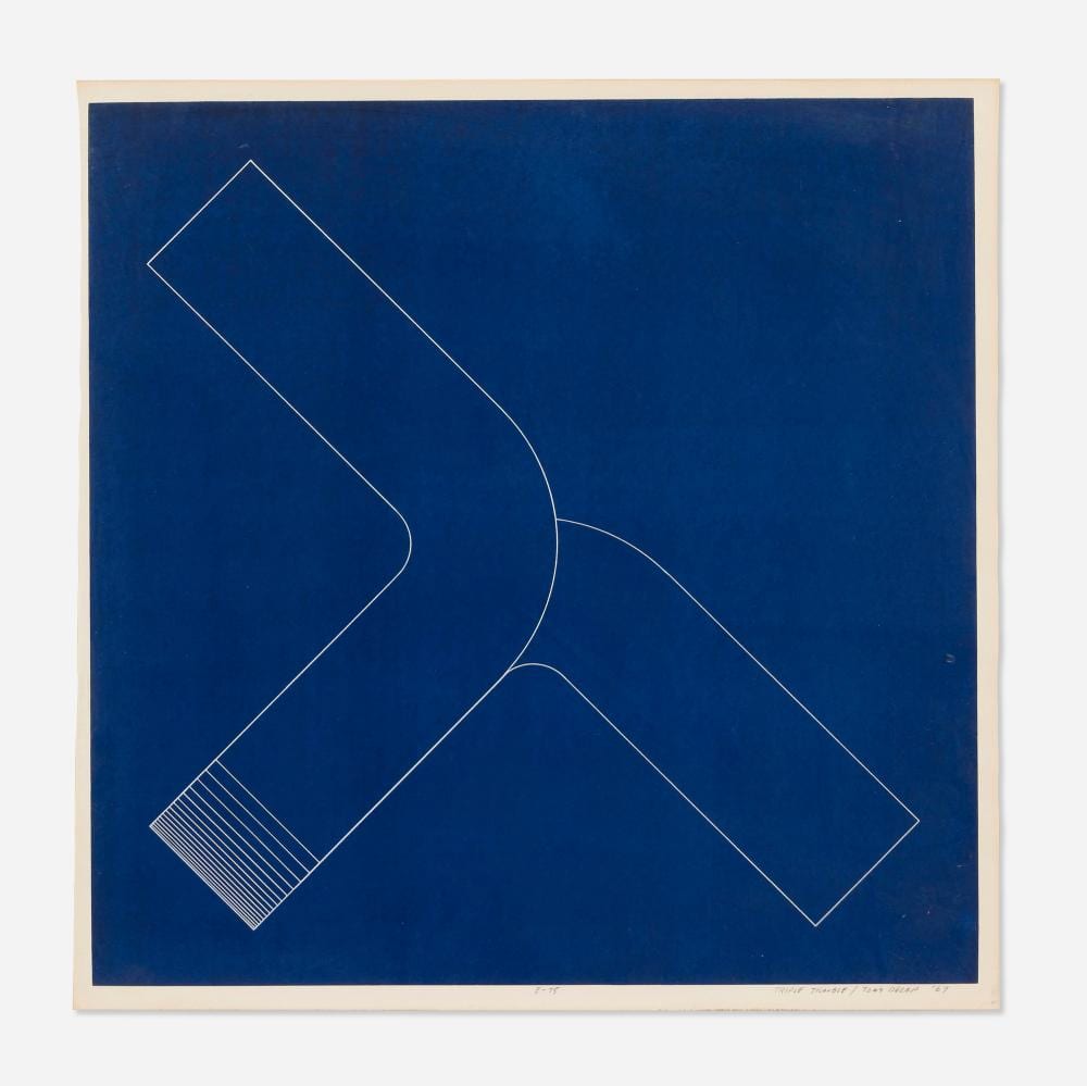 Tony DeLap comparable auction result: tony delap triple trouble