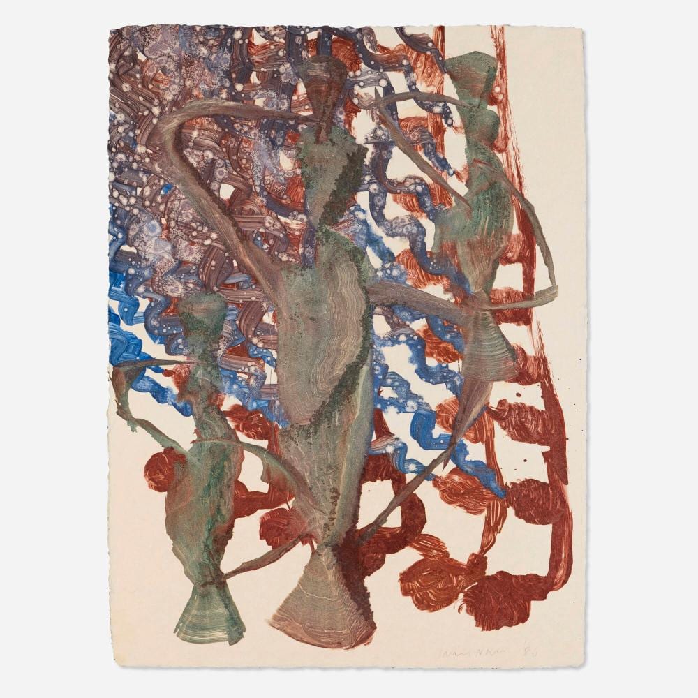 jamie nares bagmen · Rago Arts and Auction Center · 2025-12-05 James Nares comparable auction result: jamie nares bagmen