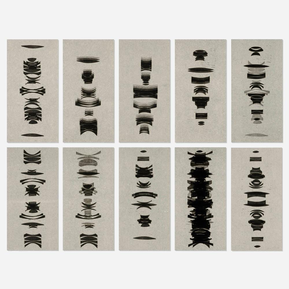 jamie nares ten works from the golden ladder portfolio · Rago Arts and Auction Center · 2025-12-05 James Nares comparable auction result: jamie nares ten works from the golden ladder portfolio