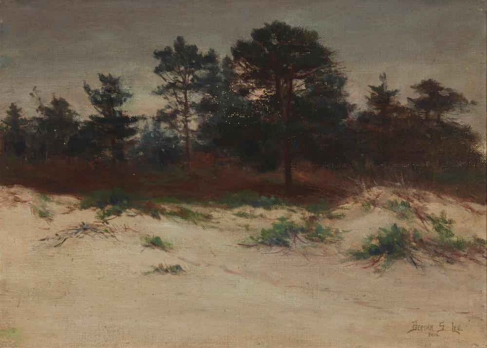 Bertha Stringer Lee comparable auction result: bertha stringer lee 1869 1937 silver sands carmel california 1900
