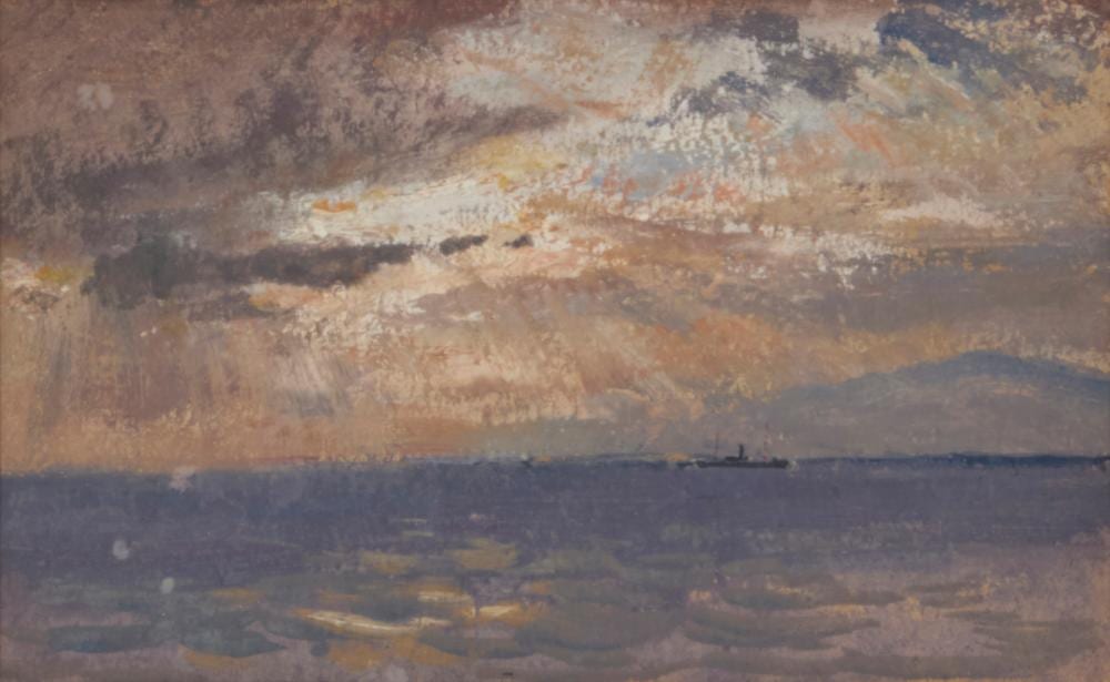 Colin Campbell Cooper comparable auction result: colin campbell cooper 1856 1937 seascape