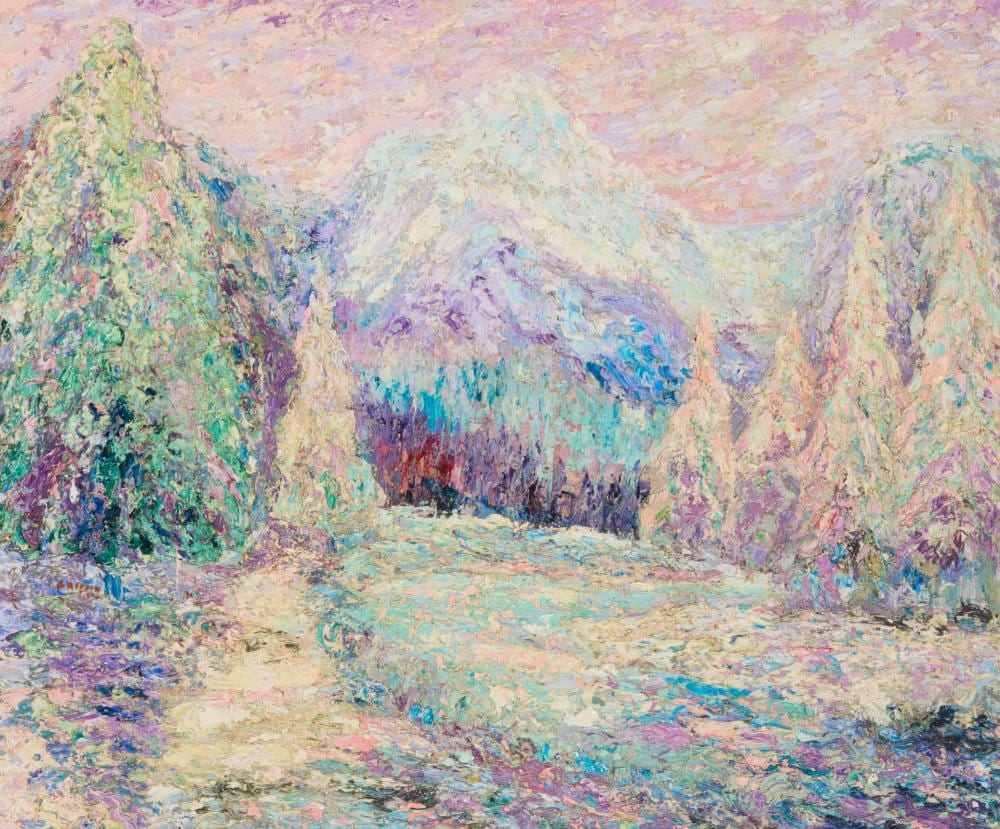 Walter Griffin comparable auction result: walter griffin 1861 1935 norway in winter