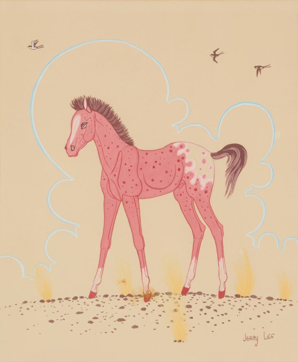 jerry lee b 1944 appaloosa · John Moran Auctioneers · 2025-12-16 Jerry Lee comparable auction result: jerry lee b 1944 appaloosa