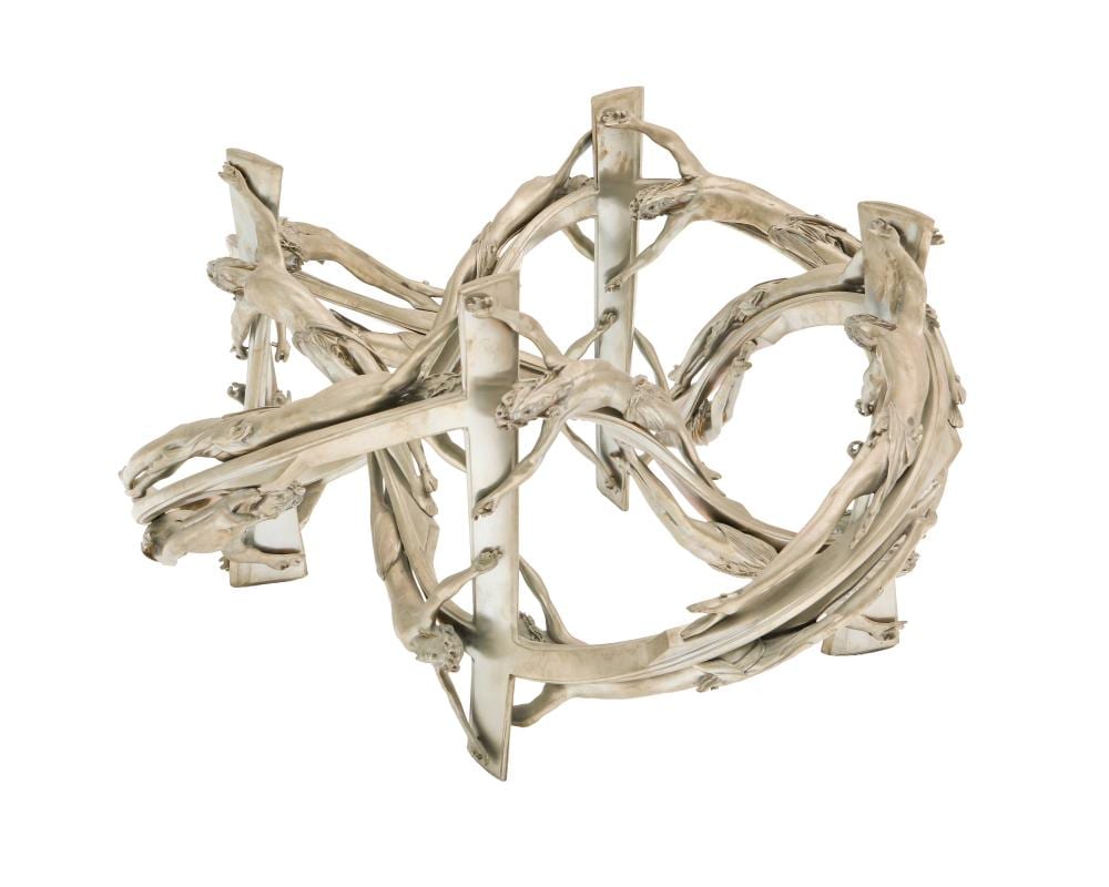 Wim Delvoye comparable auction result: wim delvoye 1965 double helix ds 360 90
