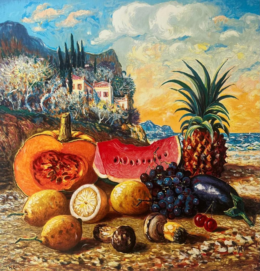 Giovan Francesco Gonzaga comparable auction result: giovan francesco gonzaga natura morta su spiaggia