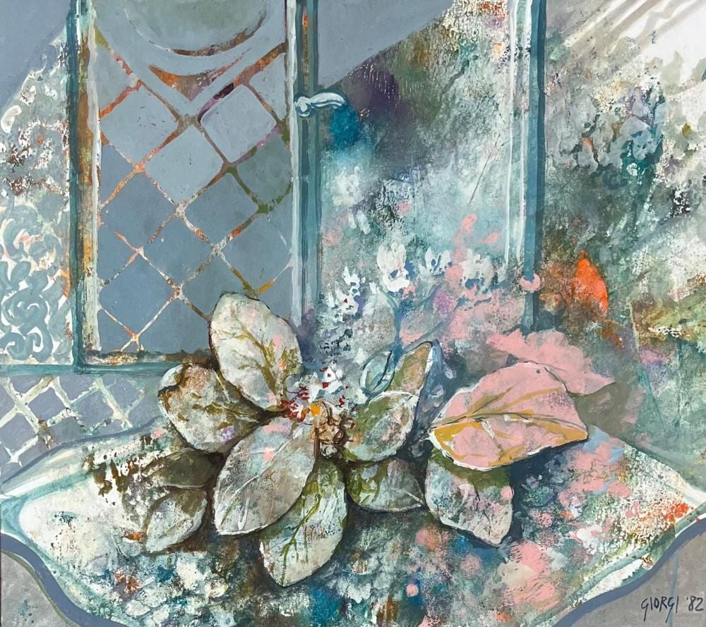 Giuseppe Giorgi comparable auction result: giuseppe giorgi la finestra fiorita 1982