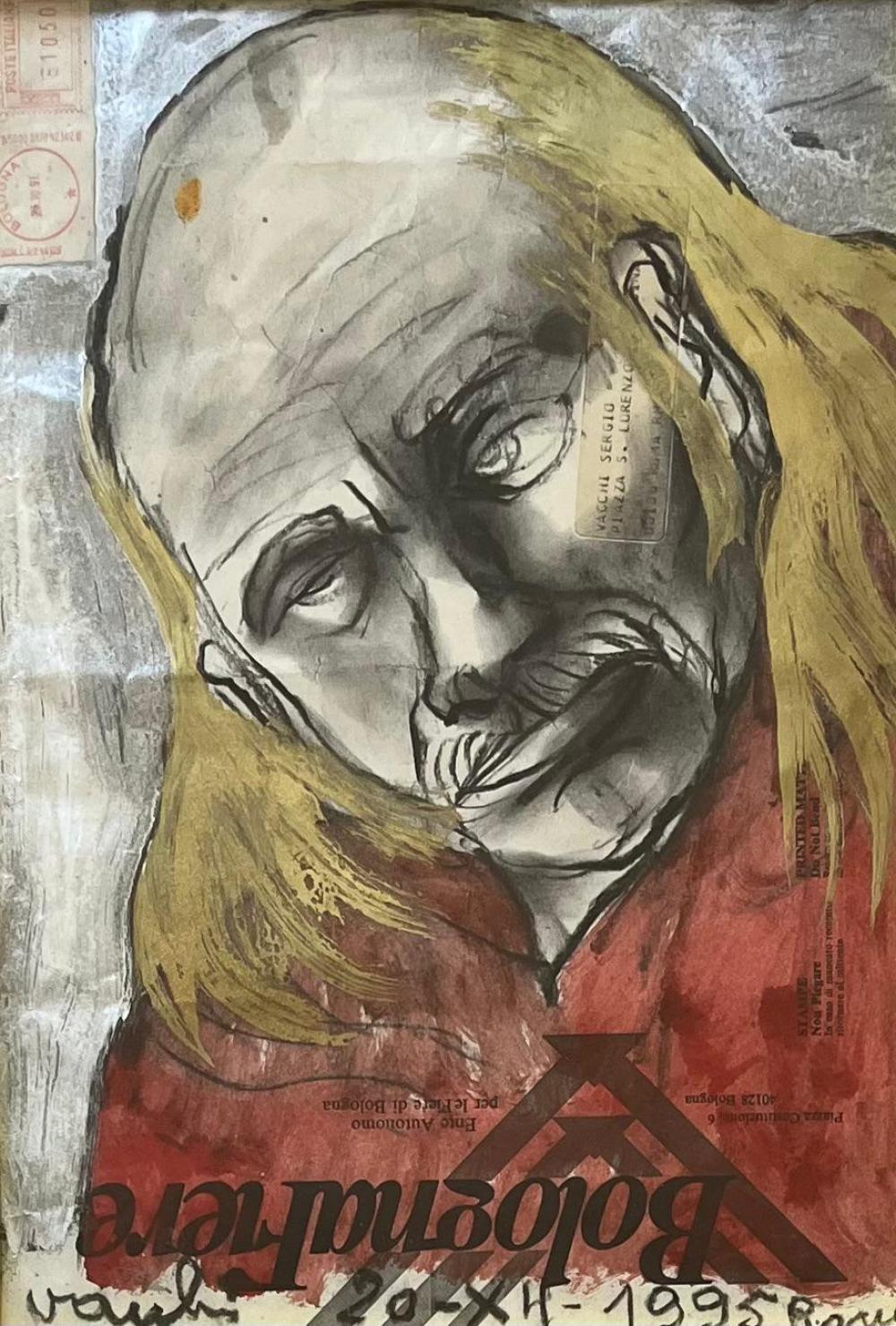 Sergio Vacchi comparable auction result: sergio vacchi untitled 1995
