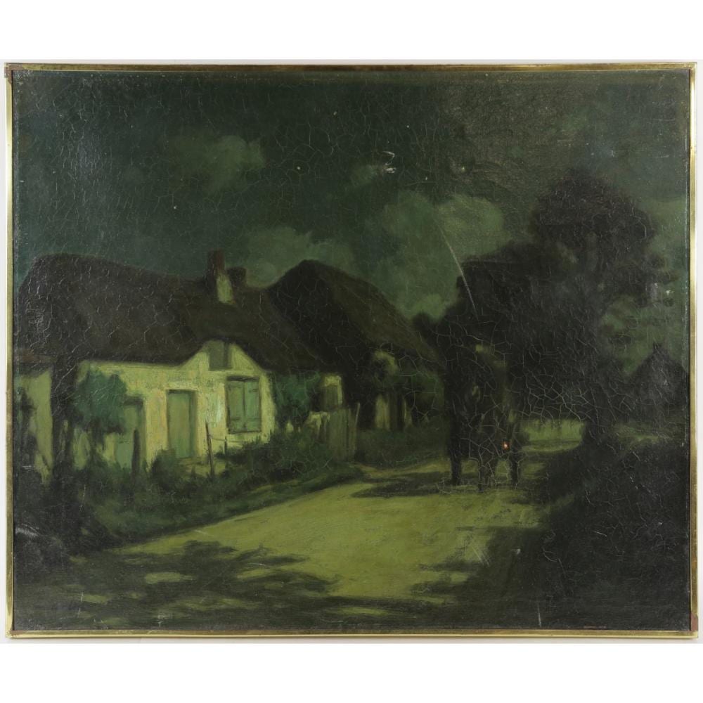 maurice grun oil painting on canvas · Antiques & Modern Auction Gallery · 2025-12-07 Moritz Grün comparable auction result: maurice grun oil painting on canvas