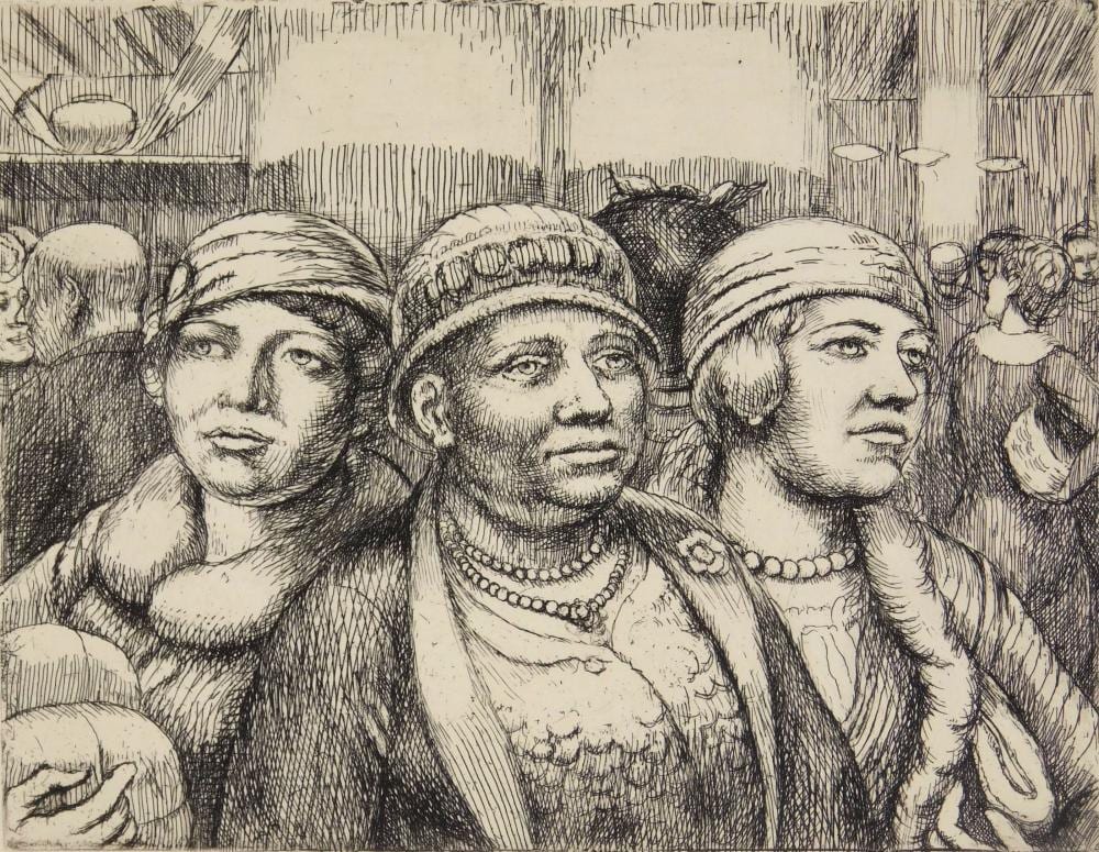 kenneth hayes miller american 1876 1952 etching · Rachel Davis Fine Arts · 2025-12-06 Kenneth Hayes Miller comparable auction result: kenneth hayes miller american 1876 1952 etching