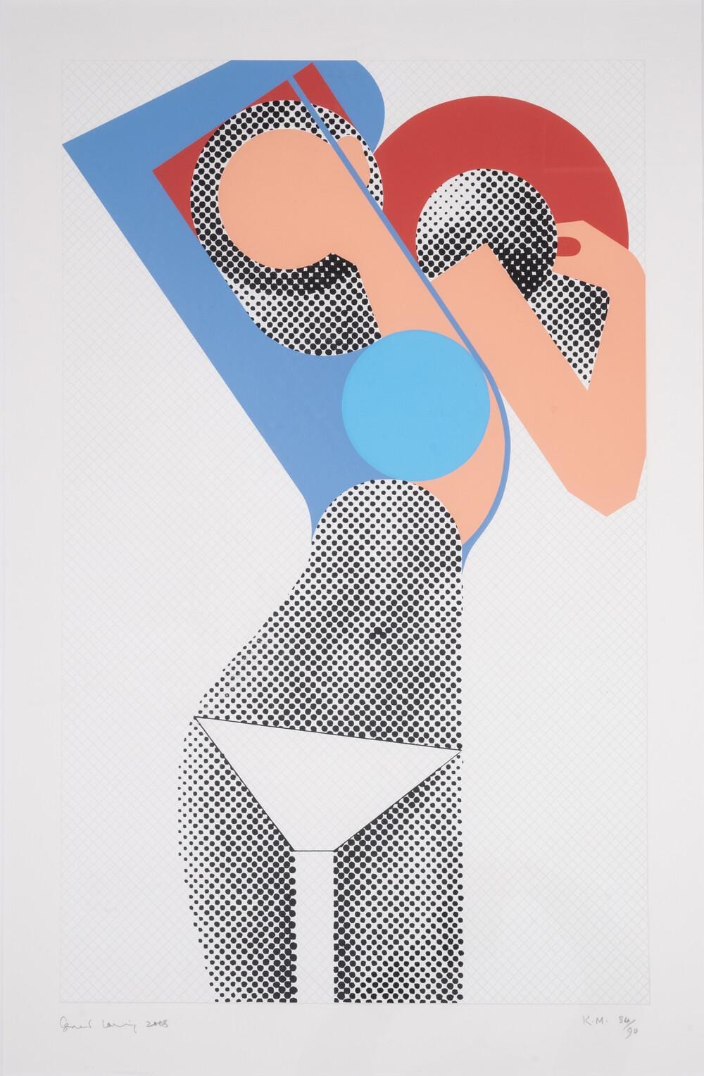 gerald laing 1936 2011 km kate moss ingram p76 · Forum Auctions - UK · 2025-12-10 Gerald Laing comparable auction result: gerald laing 1936 2011 km kate moss ingram p76