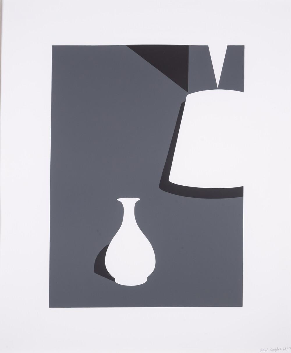 patrick caulfield 1936 2005 lamp and lung ch uan ware from white ware prints cristea 78 · Forum Auctions - UK · 2025-12-10 Patrick Caulfield comparable auction result: patrick caulfield 1936 2005 lamp and lung ch uan ware from white ware prints cristea 78