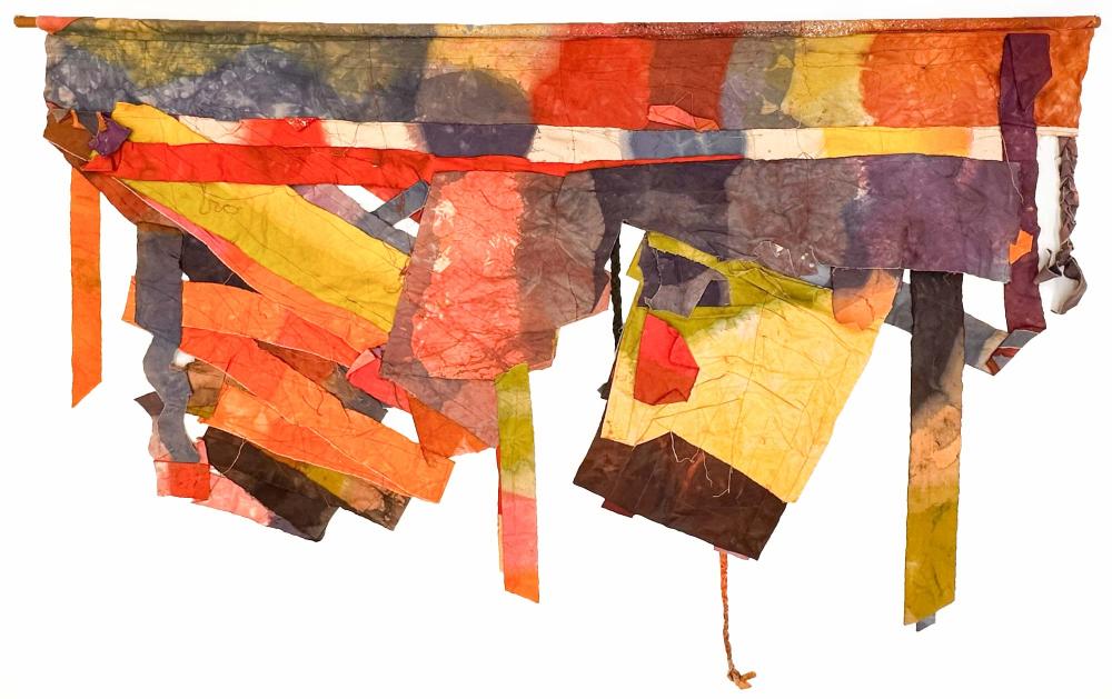 Alvin Loving comparable auction result: al loving 1935 2005 monumental mixed media on canvas circa 1970s