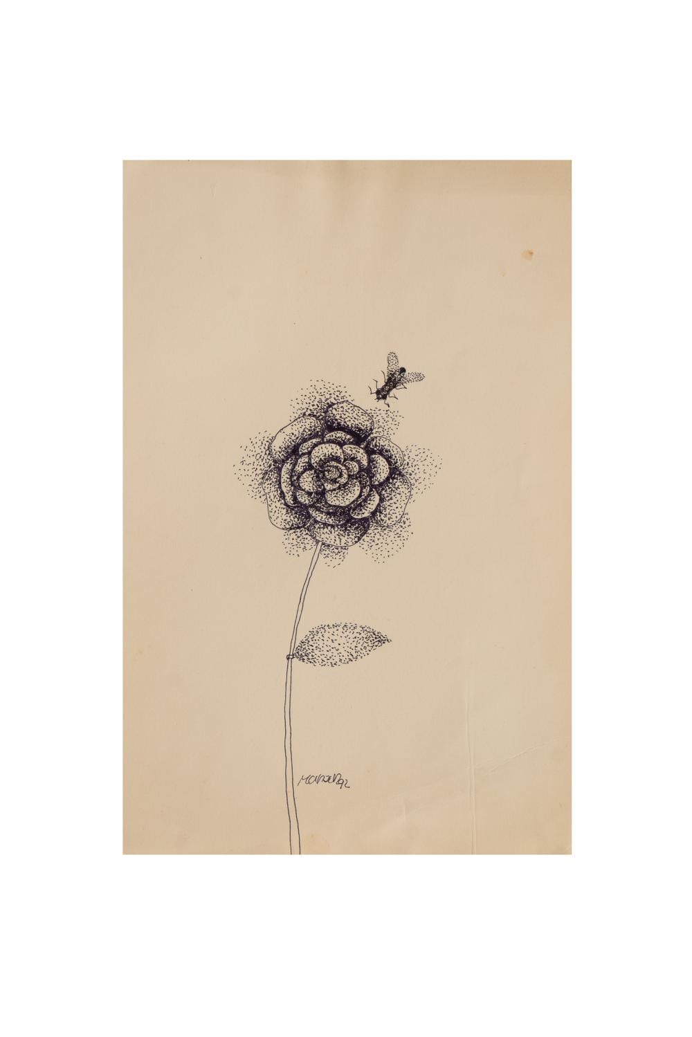 david manzur 1929 s t 1992 tinta sobre papel medidas 32 x 21 cm · Lefebre Subastas · 2025-12-03 David Manzur Londoño comparable auction result: david manzur 1929 s t 1992 tinta sobre papel medidas 32 x 21 cm