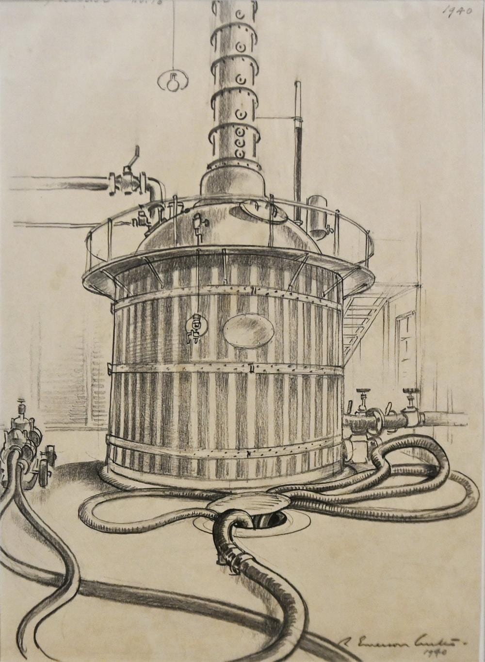 robert emerson curtis untitled 1940 · Leonard Joel · 2025-11-27 Robert Emerson Curtis comparable auction result: robert emerson curtis untitled 1940