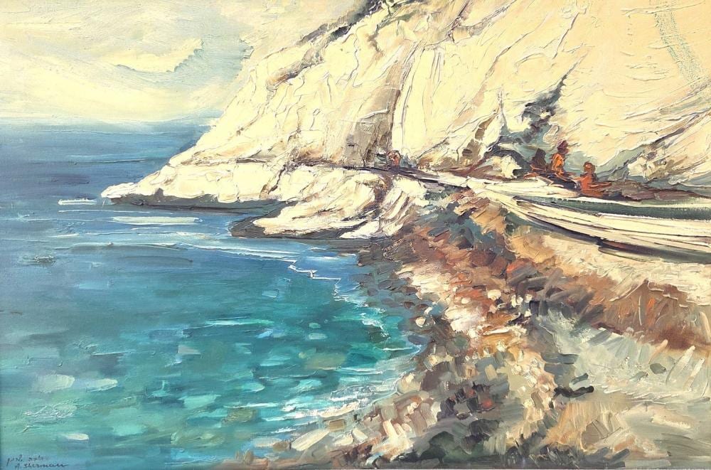 ahuva sherman 1928 2023 rosh hanikra · The Bidder · 2025-12-02 Ahuva Sherman comparable auction result: ahuva sherman 1928 2023 rosh hanikra