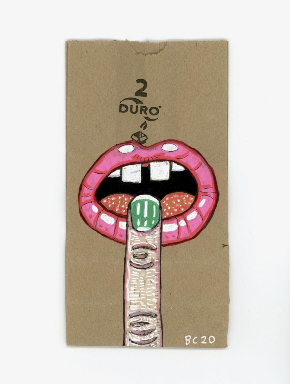 Brian Calvin comparable auction result: brian calvin american 1969 untitled 2020