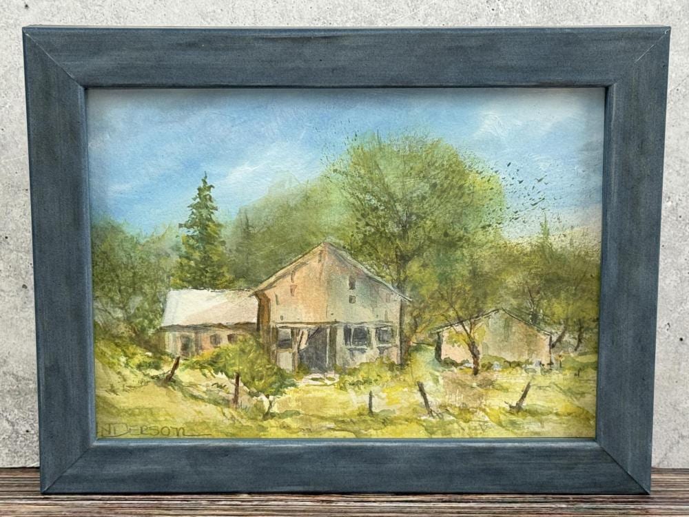 Doris Anderson comparable auction result: doris anderson watercolor painting