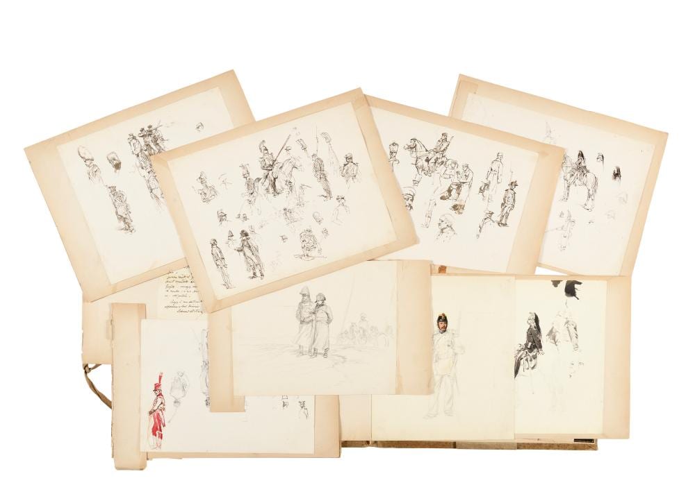 Edouard Detaille comparable auction result: edouard detaille 1848 1912