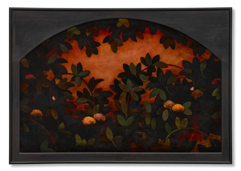 Michael Gregory comparable auction result: michael gregory b 1955 sparrieshoop oil on wood panel in artist s fra