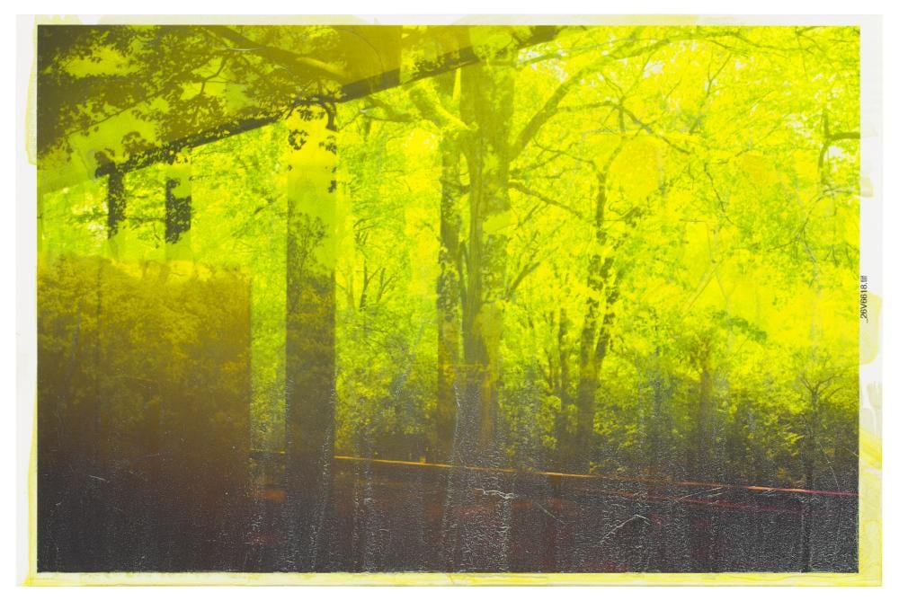 James Welling comparable auction result: james welling b 1951 6618 from the series painted glass house acryli