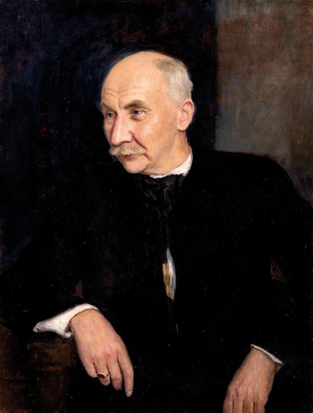 oszk r glatz pest 1872 budapest 1958 portrait of b la paulini storybook author and journalist 1940 · Nagyhazi Gallery and Auction House · 2025-12-09 Oszkár Glatz comparable auction result: oszk r glatz pest 1872 budapest 1958 portrait of b la paulini storybook author and journalist 1940