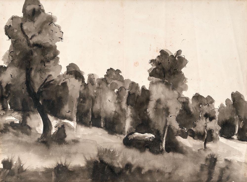 Gyula Czimra comparable auction result: gyula czimra budapest 1901 budapest 1966 barbizoni landscape 1925